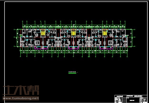 土木工程建筑设计施工图