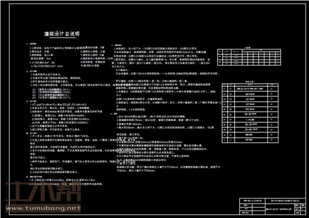 土木工程建筑设计施工图