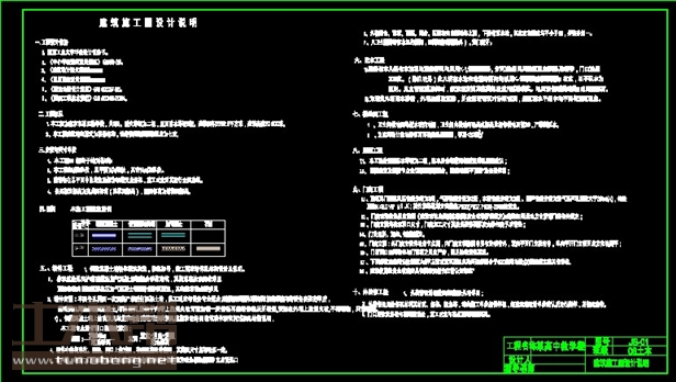 土木工程建筑设计施工图