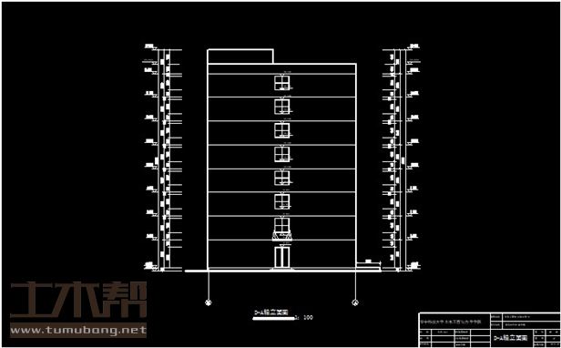 土木工程建筑设计施工图