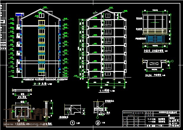 土木工程建筑设计施工图