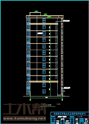 土木工程建筑设计施工图