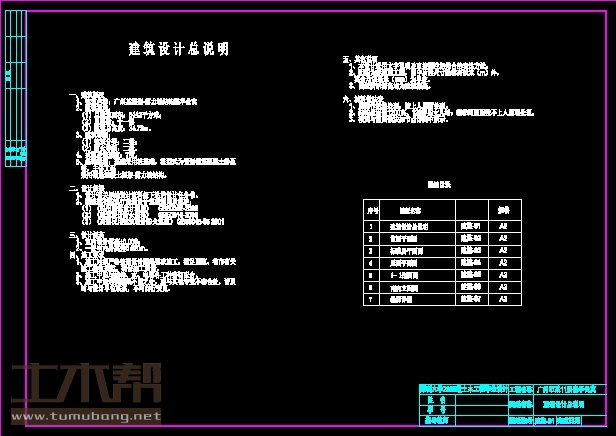 土木工程建筑设计施工图