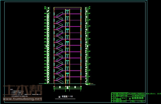 土木工程建筑设计施工图